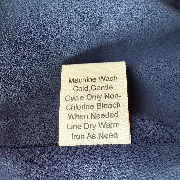 Standards & Practices Dress Womens 3X Tropical Chiffon Floral Boho Flattering - Picture 15 of 16